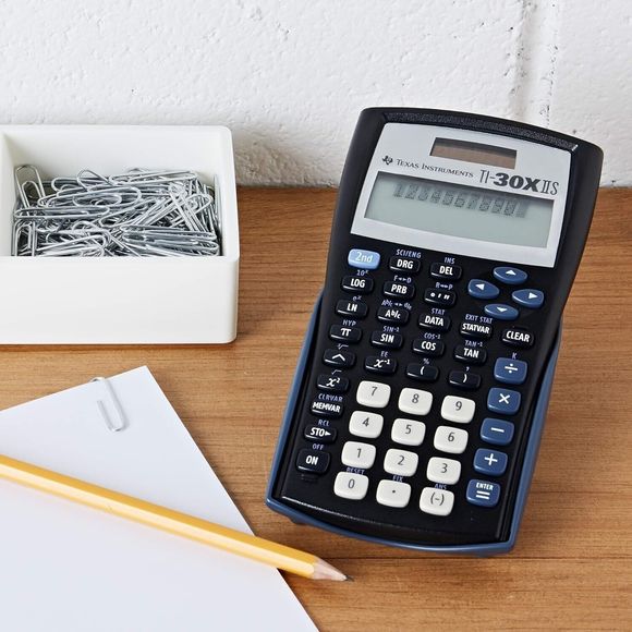 Texas Instruments TI-30X IIS Fundamental Scientific. 2-line Display Calculator - Picture 3 of 6